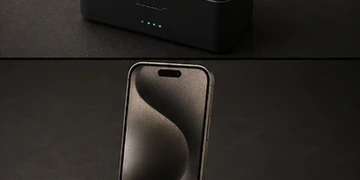 iPhone 15 Pro Verpackung und USB-C Kabel